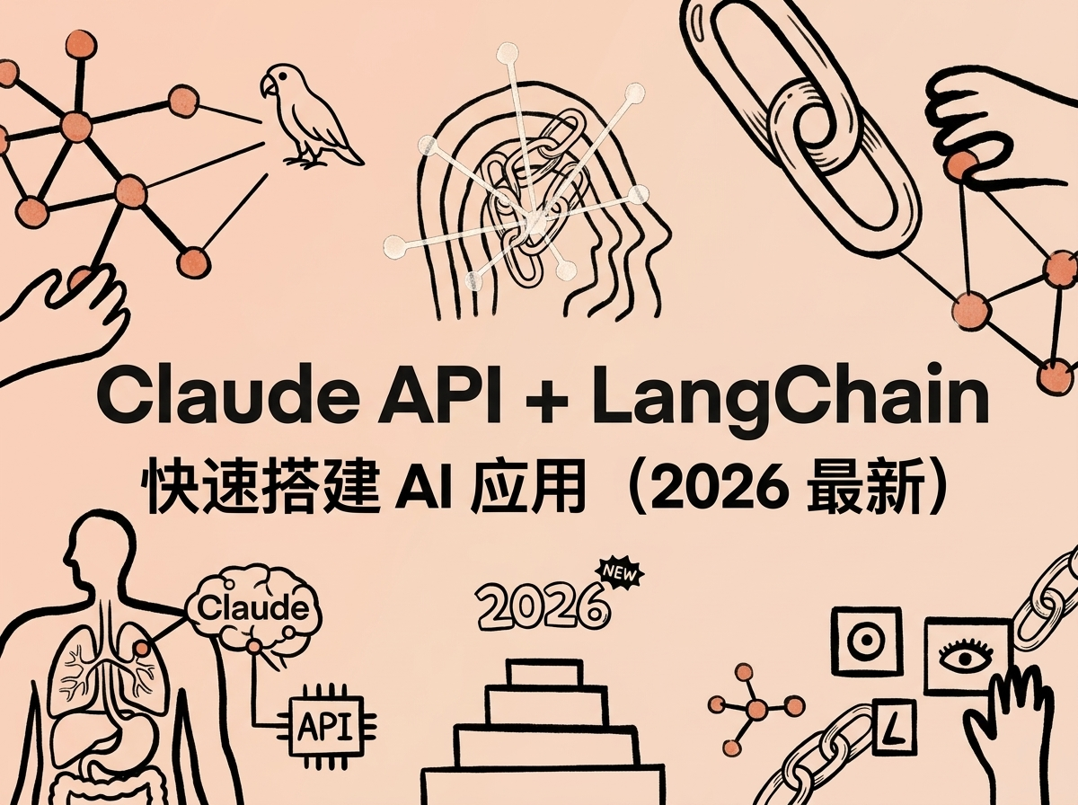Claude API + LangChain 快速搭建 AI 应用（2026 最新）| Claude API